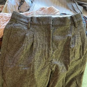 Aritzia herringbone trousers NWOT